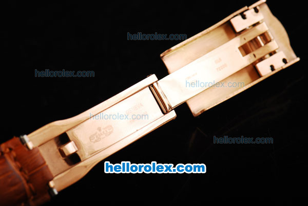 Rolex Datejust Automatic Movement ETA Coating Case with Diamond Markers-Diamond Bezel - Click Image to Close
